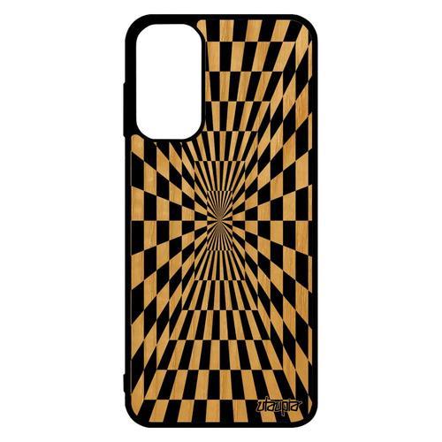 Coque M13 Bois Silicone Illusion D'optique Carreaux Frêne Antichoc ... on Productcaster.