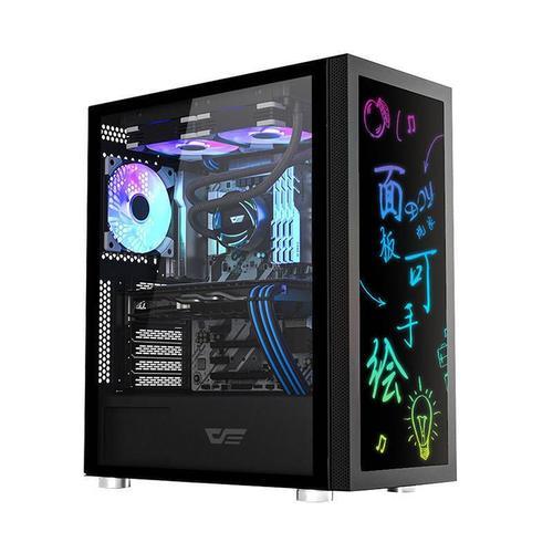 Darkflash Dk210 Graffiti Computer Case (black) on Productcaster.