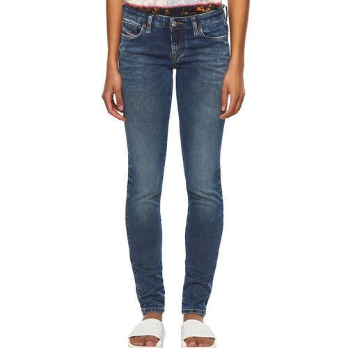 Jean Slim Bleu Femme Diesel Gracey on Productcaster.