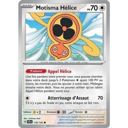 Carte Pokémon - Motisma Hélice - 118/142 - Ev7 Couronne Stellaire on Productcaster.