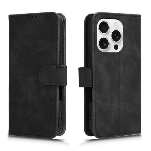 Flip Étui Pour Iphone 16 Pro Max Cuir Pu Boucle Latérale Bicelle Po... on Productcaster.