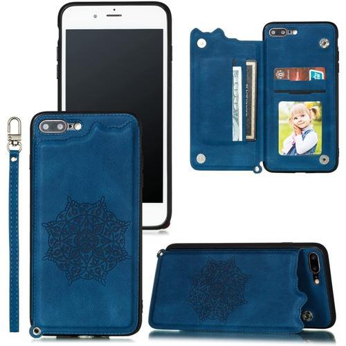 Shell Mobile Boîtier Compatible With Iphone 7 Plus / 8 Plus Wallet ... on Productcaster.