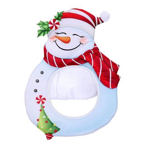 Christmas Hat Soft Comfortable Adorable Santa Claus Snowman Shape P... on Productcaster.