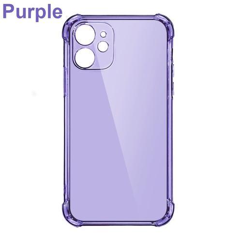 Couleur Violet Pour Iphone Etui Coque Pour Iphone Se 2020 on Productcaster.