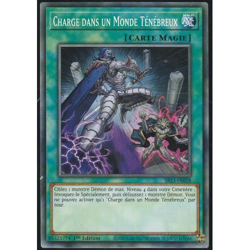 Carte Yu-Gi-Oh - Charge Dans Un Monde Tenebreux - Sr13-Fr028 - on Productcaster.