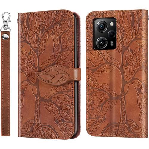 Coque Xiaomi Poco X5 Pro/Redmi Note 12 Pro,Etui Housse En Cuir Port... on Productcaster.