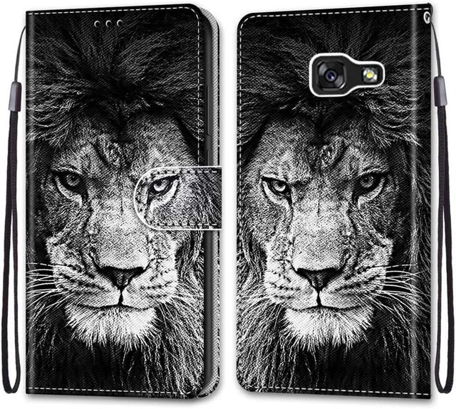 Etui A Rabat En Pu Cuir Pour Samsung A5 2017 Flip Coque De Protecti... on Productcaster.