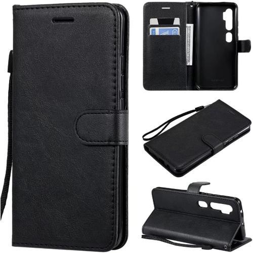 Compatible Avec Coque Xiaomi Note 10 Pro, Flip Rabat Cuir Portefeui... on Productcaster.