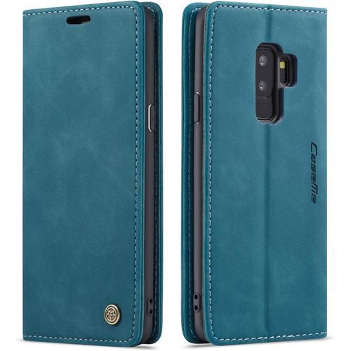 Coque Compatible Avec Samsung Galaxy S9 Plus,Etui En Cuir Flip Hous... on Productcaster.