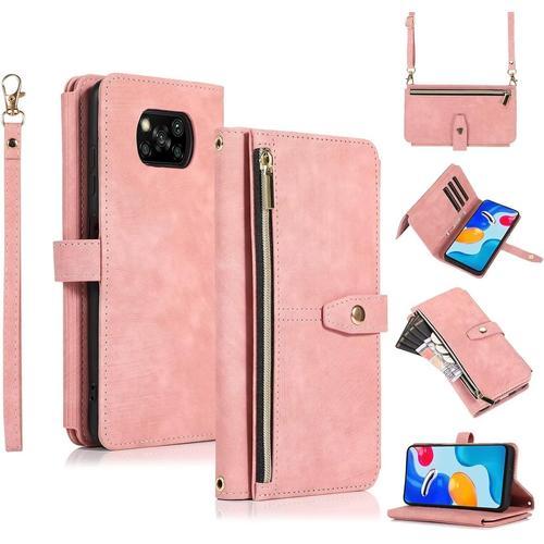 Coque Pour Xiaomi Poco X3/X3 Pro/X3 Nfc,Etui En Cuir Pu Portefeuill... on Productcaster.