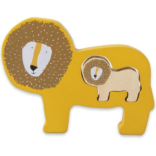 Puzzle En Bois Pour Bébé Trixie - M. Lion on Productcaster.