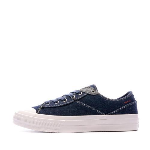 Baskets Bleu Denim Homme Replay Snap - 46 on Productcaster.