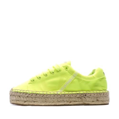 Baskets Espadrille Jaune Femme Replay Nash - 39 on Productcaster.