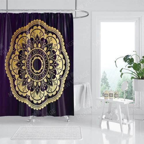 Rideaux de douche en tissu imperm¿¿able Mandala",accessoires de rid... on Productcaster.