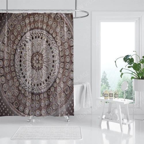 Rideaux de douche en tissu imperm¿¿able Mandala",accessoires de rid... on Productcaster.