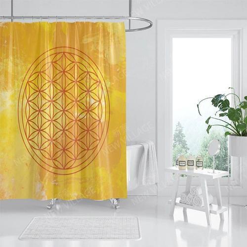 Rideau De Douche En Tissu Mandala Imperm¿¿Able",Accessoires Pour Sa... on Productcaster.