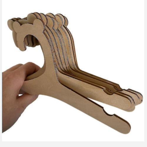 30 Pcs Cintre en bois pour Vêtements de bébé Cintre en bois naturel... on Productcaster.