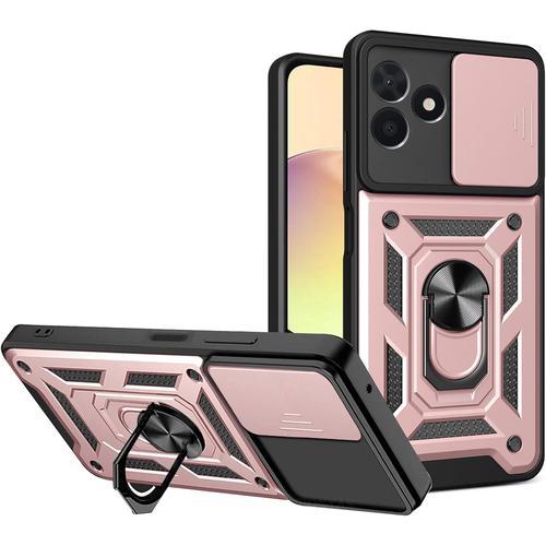 Coque Pour Realme C53 4g Avec Cache Webcam & Support Annulaire A 36... on Productcaster.