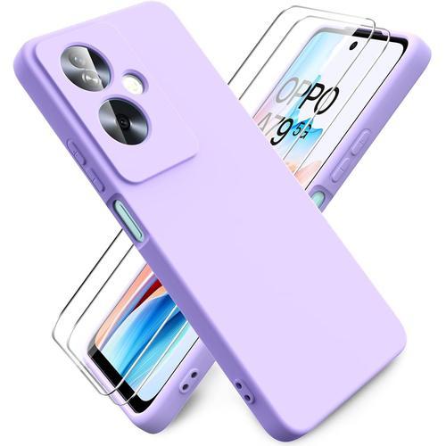 Coque Pour Oppo A79 5g Avec 2 Pièces Verre Trempé, Ultra Mince Étui... on Productcaster.