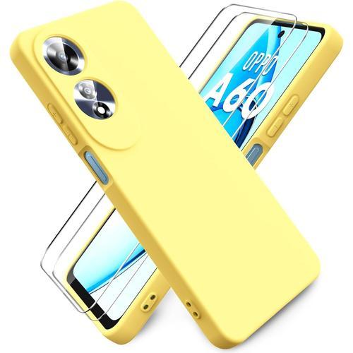 Coque Pour Oppo A60 Avec 2 Pièces Verre Trempé, Ultra Mince Étui So... on Productcaster.