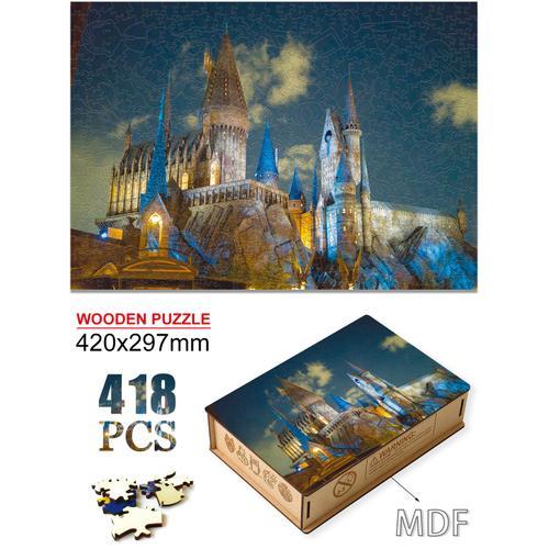 Hp-A3w01 - Magic Academy Puzzles En Bois Pour Enfants Et Adultes, J... on Productcaster.