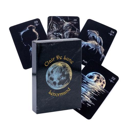 Gris Clair - Jeu De Société De Tarot Sans Cartes'oracle Pour Enfant... on Productcaster.