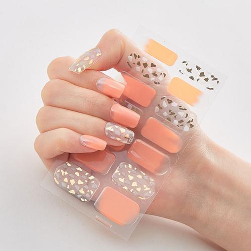 Bandes D'ongles En Gel Semi-Durci Scintillant",Conception D'oeil De... on Productcaster.