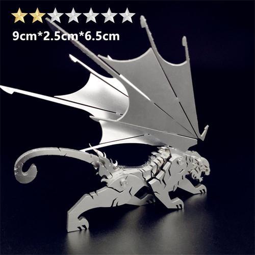 Hs-014 - Puzzle 3d En Métal Style Animal, Kits De Jeux En Acier War... on Productcaster.