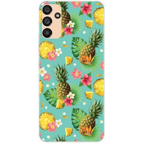 Coque Pour Galaxy A23 Ananas Et Fleur on Productcaster.