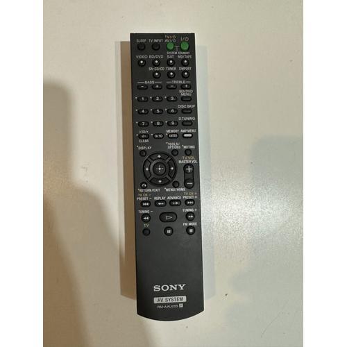 Telecommande officielle SONY AV SYSTEM RM-AAU055 (Reconditionné) on Productcaster.