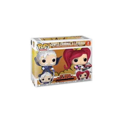 Pack Figurines Funko Pop Animation My Hero Academia 2 Gentle Crimin... on Productcaster.