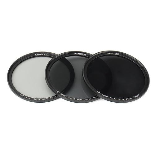 Kit de filtres d'objectif ND2/4/8 49/52/55/58/62/67/72/77 mm pour C... on Productcaster.