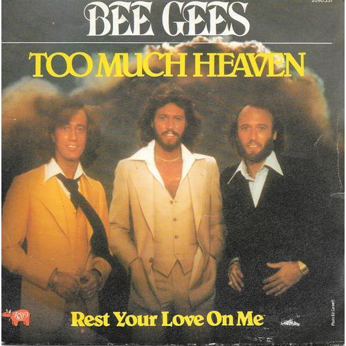 Bee Gees : Too Much Heaven / Rest Your Love On Me Vinyle 45 Tours 7... on Productcaster.