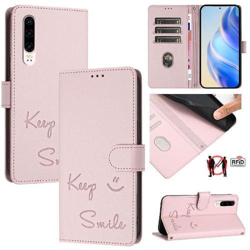 Étui Pour Huawei P30 Cuir Pu Couverture Flip Blocage Rfid Porte-Car... on Productcaster.