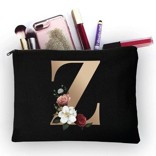 Sac de maquillage pour filles, sac de rangement classique a motif d... on Productcaster.