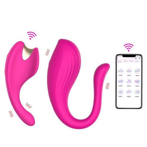 Vibromasseur Portable Sans Fil En Forme De U Pour Femme, Double Vib... on Productcaster.