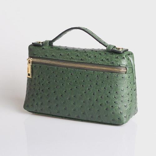 pochette en cuir PU a motif ;autruche, sac a main de luxe de bonne ... on Productcaster.