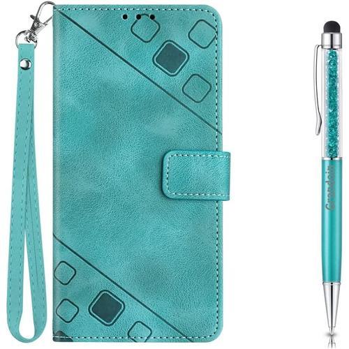 Coque Pour Nokia G60 5g, Rabat Portefeuille Cuir Etui, Slim Tpu Sil... on Productcaster.