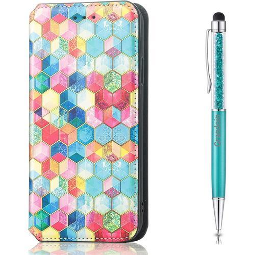 Coque Pour Oppo A15, Housse Oppo A15, Etui Rabat Protection Housse ... on Productcaster.