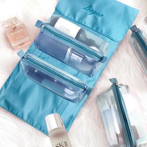 Trousse de maquillage en Nylon amovible, sac de toilette Portable d... on Productcaster.