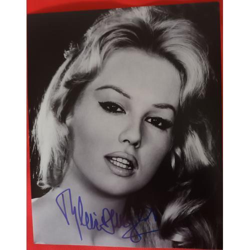 Autographe Original Sur Photo 25x20 Actrice Mylène Demongeot + Coa on Productcaster.