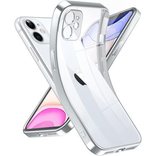 Coque Crystal Clear Pour Iphone 11, Jamais Jaune Avec Protection De... on Productcaster.