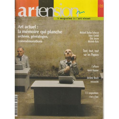 Artension 135 Art Actuel: La Memoire Qui Planche Archives, Genealog... on Productcaster.