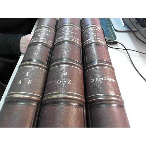 Dictionnaire Des Termes Employés Dans La Construction - 3 Volumes on Productcaster.