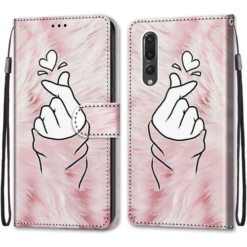 Coque Pour Huawei P20 Plus / P20 Pro, Etui En Cuir Pu Portefeuille ... on Productcaster.