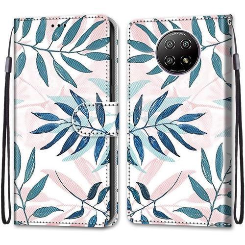 Coque Pour Xiaomi Redmi Note 9 5g / Note 9t, Etui En Cuir Pu Portef... on Productcaster.