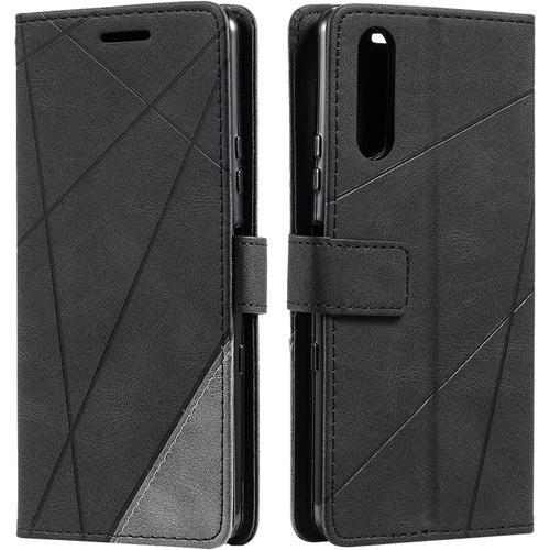 Coque Pour Sony Xperia 10 Iv, Rabat Portefeuille De Protection Cuir... on Productcaster.