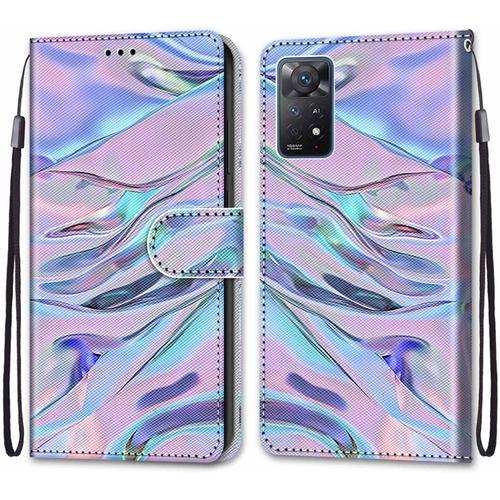 Coque Pour Xiaomi Redmi Note 11 Pro 4g/5g, Etui En Cuir Pu Portefeu... on Productcaster.