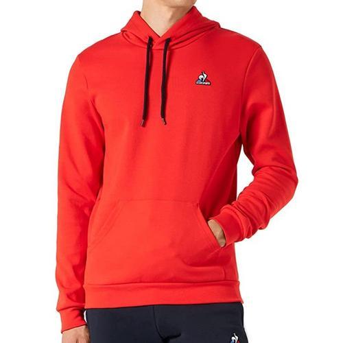 Sweat Le Coq Sportif Hoody Tech Red Homme Rouge on Productcaster.