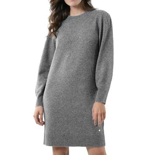 Robe Pull Grise Femme Deeluxe Marinette on Productcaster.